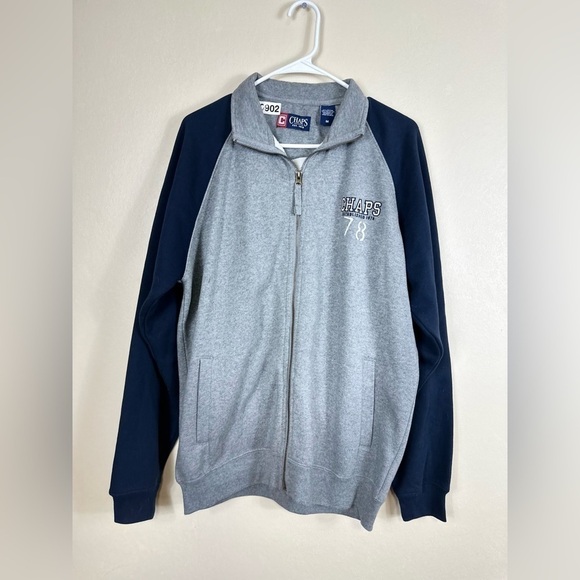 Chaps Other - Chaps size medium. Fleece jacket  like new p2p 23” length 28 blue / grey